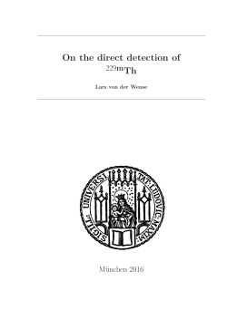 On the direct detection of 229mTh