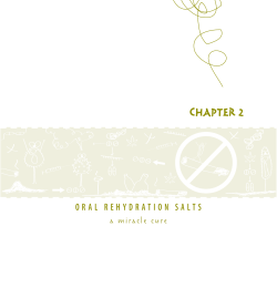 Chapter 2: Oral rehydration salts