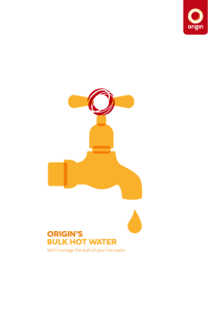 Origin`s bulk hot water