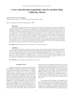 A new coda-duration magnitude scale for northern Baja California