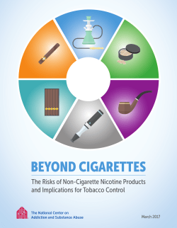 BEYOND CIGARETTES The Risks of Non