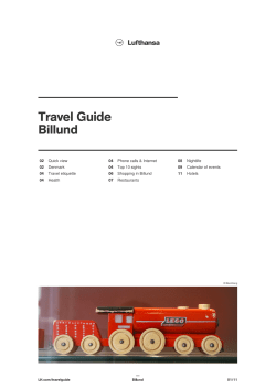 Billund | Lufthansa &reg; Travel Guide