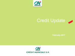 Cr&eacute;dit Agricole SA
