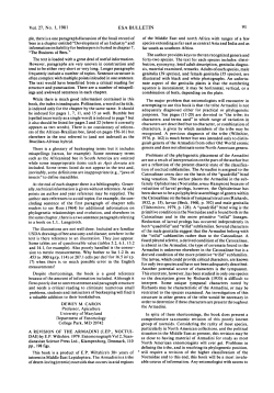 A Revision of the Armadini (Lep., Noctuidae)