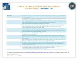 December - Baltimore County Public Schools