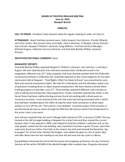 BOARD OF TRUSTEES REGULAR MEETING June 15, 2016