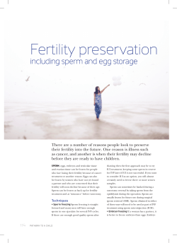 Embryo Freezing - Fertility Associates