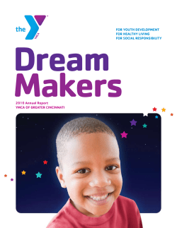 2010 Annual Report - YMCA of Greater Cincinnati