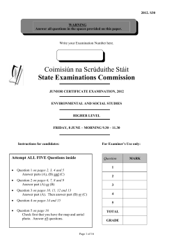 Higher Level - State Examination Commission