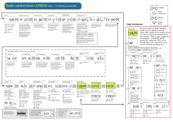 Basic control level UVR63H Vers. 7.5 Heating controller