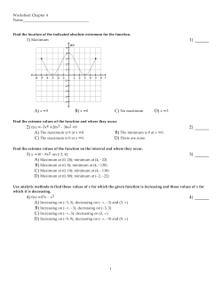 Chapter 4 Worksheet
