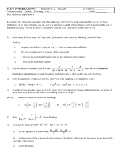 3ln ( ) 14ln( ) 8 0 x x - + = 3 )(log )9(log 2 2 - = x (x - h)2 a2 +