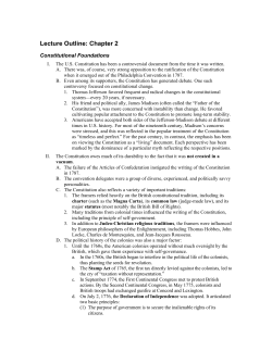 Constitutional Foundations