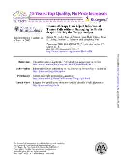 despite Sharing the Target Antigen Tumor Cells without Damaging