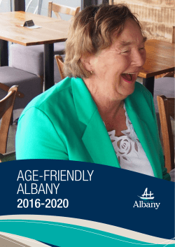 age-friendly albany