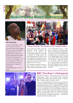BBC `One Show` `s Holi special
