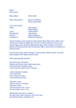 Time Guardian music credits