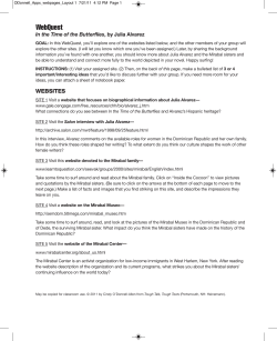 Projects, Assignments, and Planning Guides