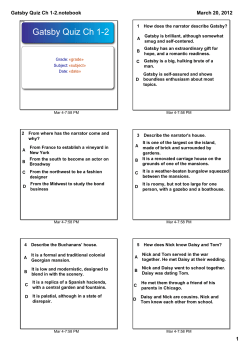 Gatsby Quiz Ch 1-2.notebook - Lake Mills Area School District