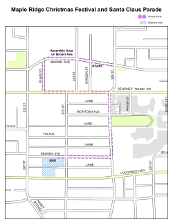 Maple Ridge Christmas Festival and Santa Claus Parade