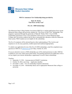 The Power of One Vote