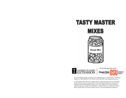 Master Mixes - Oregon State University Extension