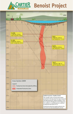 Cross section -200 E