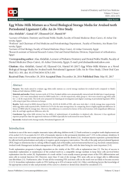 Egg White-Milk Mixture as a Novel Biological