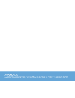 Design Charrette Appendix
