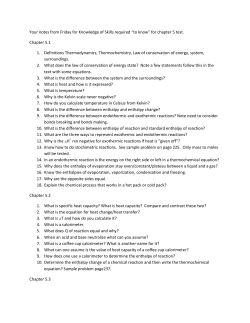 Student Notes from Friday for TEST QUESTIONS
