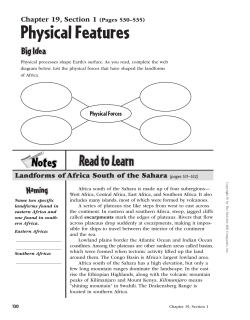 Physical Features - Burnet Middle School