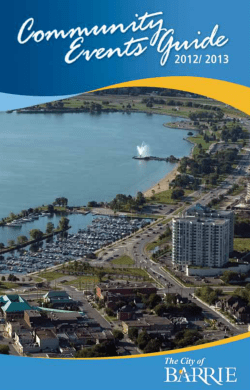 Ongoing - City of Barrie