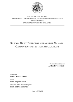 and Gamma-ray detection applications
