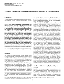 A Modest Proposal for Another