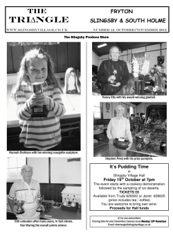 October/November 2012 Issue &ndash; the newsletter
