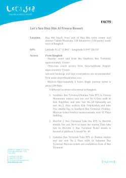 Fact Sheet - Let`s Sea