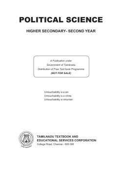 Political Science - Textbooks Online