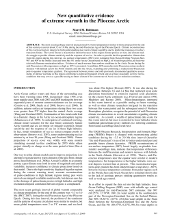 New quantitative evidence of extreme warmth in the Pliocene Arctic