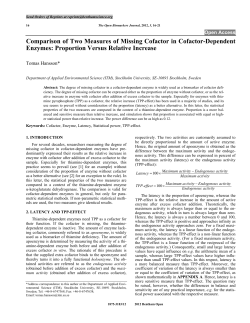 Comparison of Two Measures of Missing Cofactor