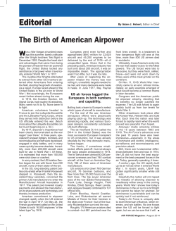 Editorial - Air Force Magazine