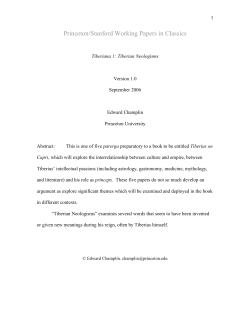 Princeton/Stanford Working Papers in Classics