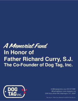 Father Curry Memorial Fund
