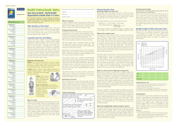 Boys Growth Chart - Ministry of Health