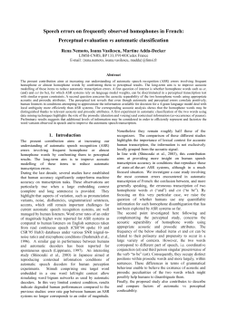 Speech errors on frequently observed homophones in