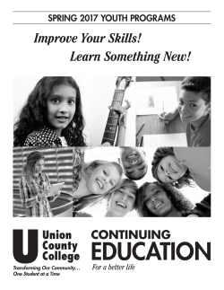 EDUCATION - Union County College