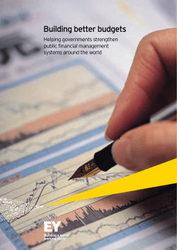Building better budgets