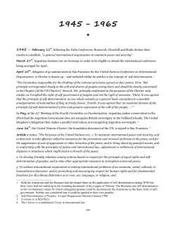 1945 &ndash; February 11th , following the Yalta Conference, Roosevelt