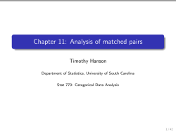 Course notes - University of South Carolina