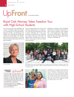 Up Front - State Bar of Michigan