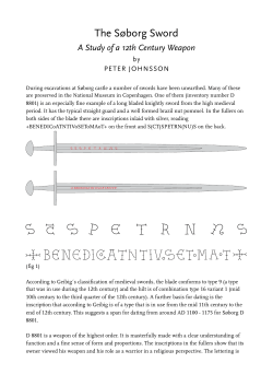 The Søborg Sword